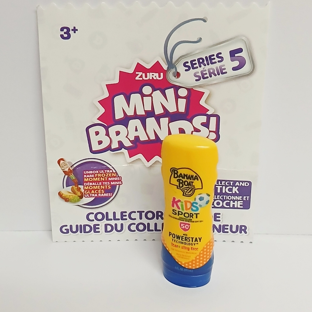 Zuru Mini Brands Series 5 Banana Boat Kids Sport Sunscreen